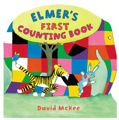 Book cover for Elmer's  First Counting Book