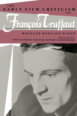 Cover of Early Film Criticism of Francois Truffaut