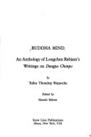 Cover of Buddha Mind