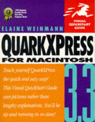 Book cover for Quarkxpress3.3 Mac