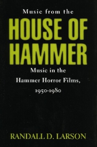 Cover of Music from the House of Hammer