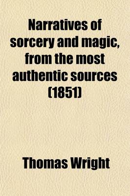 Book cover for Narratives of Sorcery and Magic (Volume 1); From the Most Authentic Sources