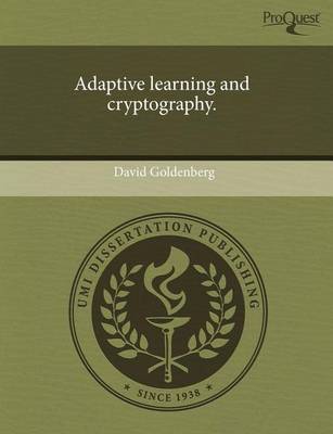 Book cover for Adaptive Learning and Cryptography