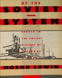 Book cover for Making of the Soviet System