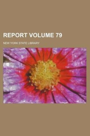 Cover of Report Volume 79