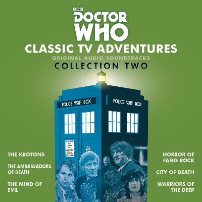 Book cover for Doctor Who: Classic TV Adventures Collection Two