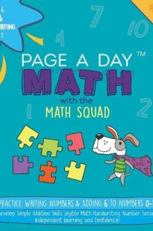 Cover of Page a Day Math Addition & Math Handwriting Book 1 Set 2