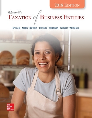 Book cover for McGraw-Hill's Taxation of Business Entities 2018 Edition