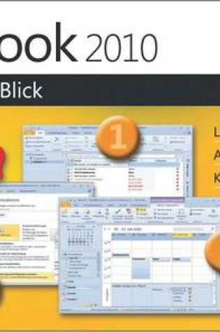 Cover of Microsoft Outlook 2010 Auf Einen Blick