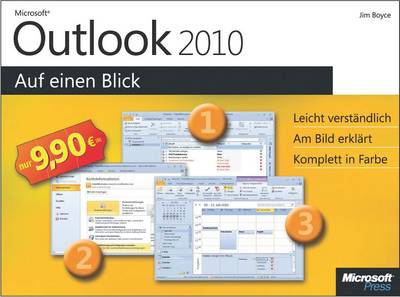 Book cover for Microsoft Outlook 2010 Auf Einen Blick