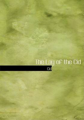 Book cover for The Lay of the Cid