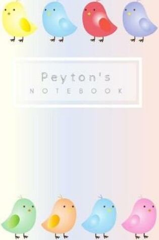 Cover of Peyton's Notebook