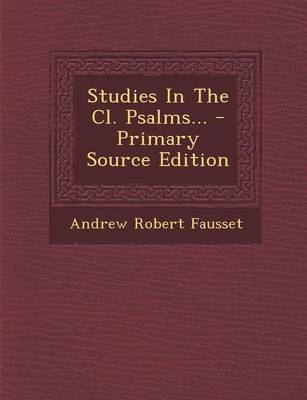 Book cover for Studies in the CL. Psalms... - Primary Source Edition