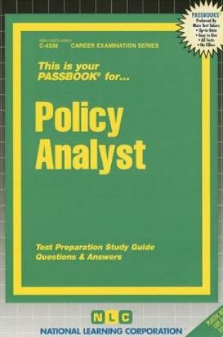 Cover of Policy Analyst