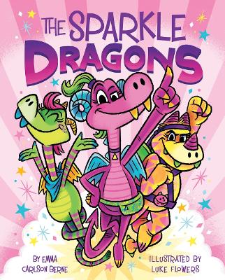 Book cover for The Sparkle Dragons Graphic Novel