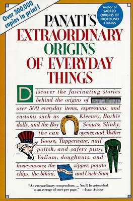 Book cover for Panati's Extraordinary Origins of Everyday Things