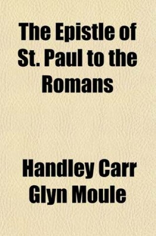 Cover of The Epistle of St. Paul to the Romans