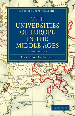 Cover of The Universities of Europe in the Middle Ages 2 Volume Set in 3 Paperback Parts