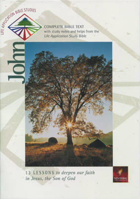 Book cover for John: a Life Application Bible Study