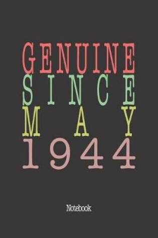 Cover of Genuine Since May 1944