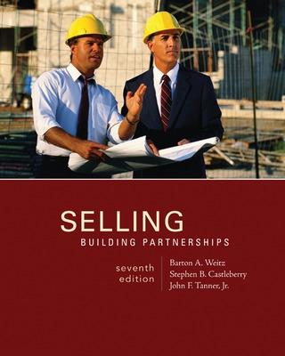 Book cover for Selling: Building Partnerships