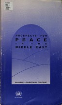 Book cover for Prospects for Peace in the Middle East