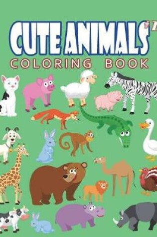 Cover of Cute Animals Coloring Book Vol.21