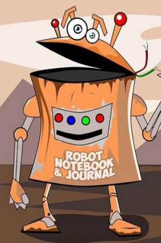 Cover of Robot Notebook & Journal