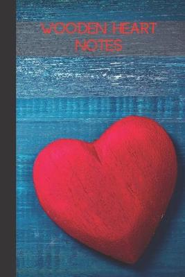 Book cover for wooden heart notes