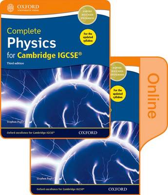 Book cover for Complete Physics for Cambridge IGCSE Print and Online Student Book Pack