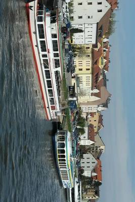 Book cover for The Waterfront in Regensburg, Bavaria