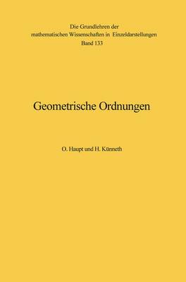 Book cover for Geometrische Ordnungen