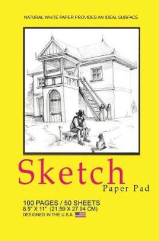 Cover of Sketch Paper Pad -Yellow, Country Cover