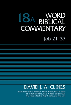 Cover of Job 21-37, Volume 18A