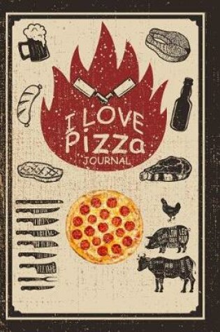 Cover of I Love Pizza Journal