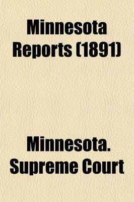 Book cover for Minnesota Reports (Volume 44)