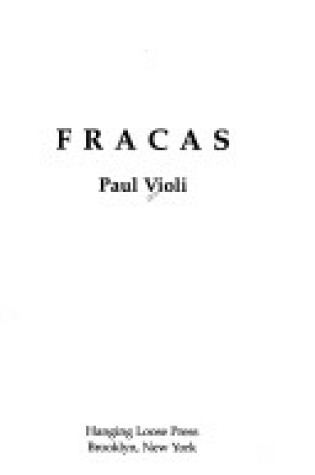 Cover of Fracas
