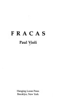 Book cover for Fracas