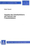 Book cover for Aspekte Des Arbeitserlebens ALS Faktoren Des Freizeiterlebens