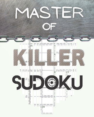 Book cover for Master of Killer Sudoku Puzzle Book for Adults