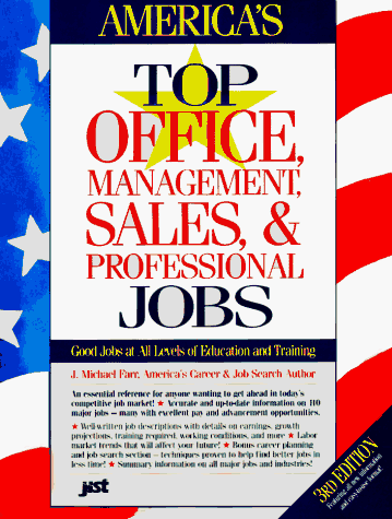 Cover of America's Top Office, Management, Sales and Professional Jobs