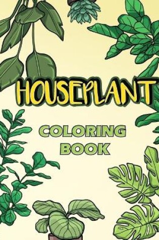 Cover of Houseplant Coloring Book