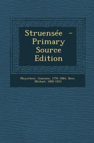 Cover of Struensee