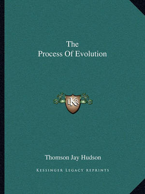 Book cover for The Process of Evolution