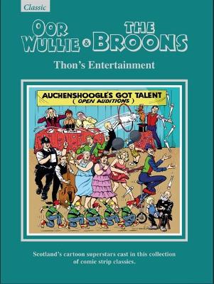 Book cover for Oor Wullie & The Broons Gift book 2024