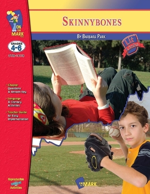 Cover of Skinny Bones, by Barbara Park Novel Study Grades 4-6