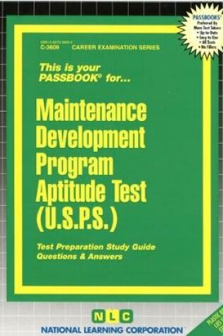 Cover of Maintenance Development Program Aptitude Test