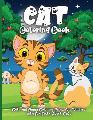 Book cover for Cat Coloring Book