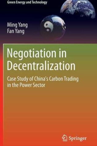 Cover of Negotiation in Decentralization