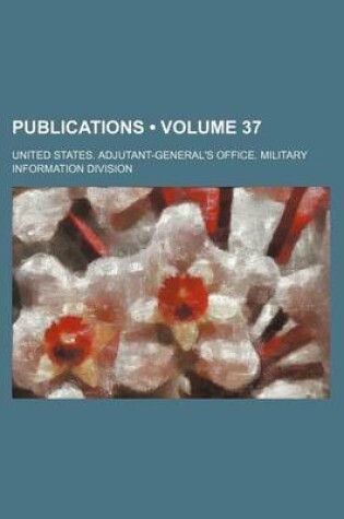 Cover of Publications (Volume 37)